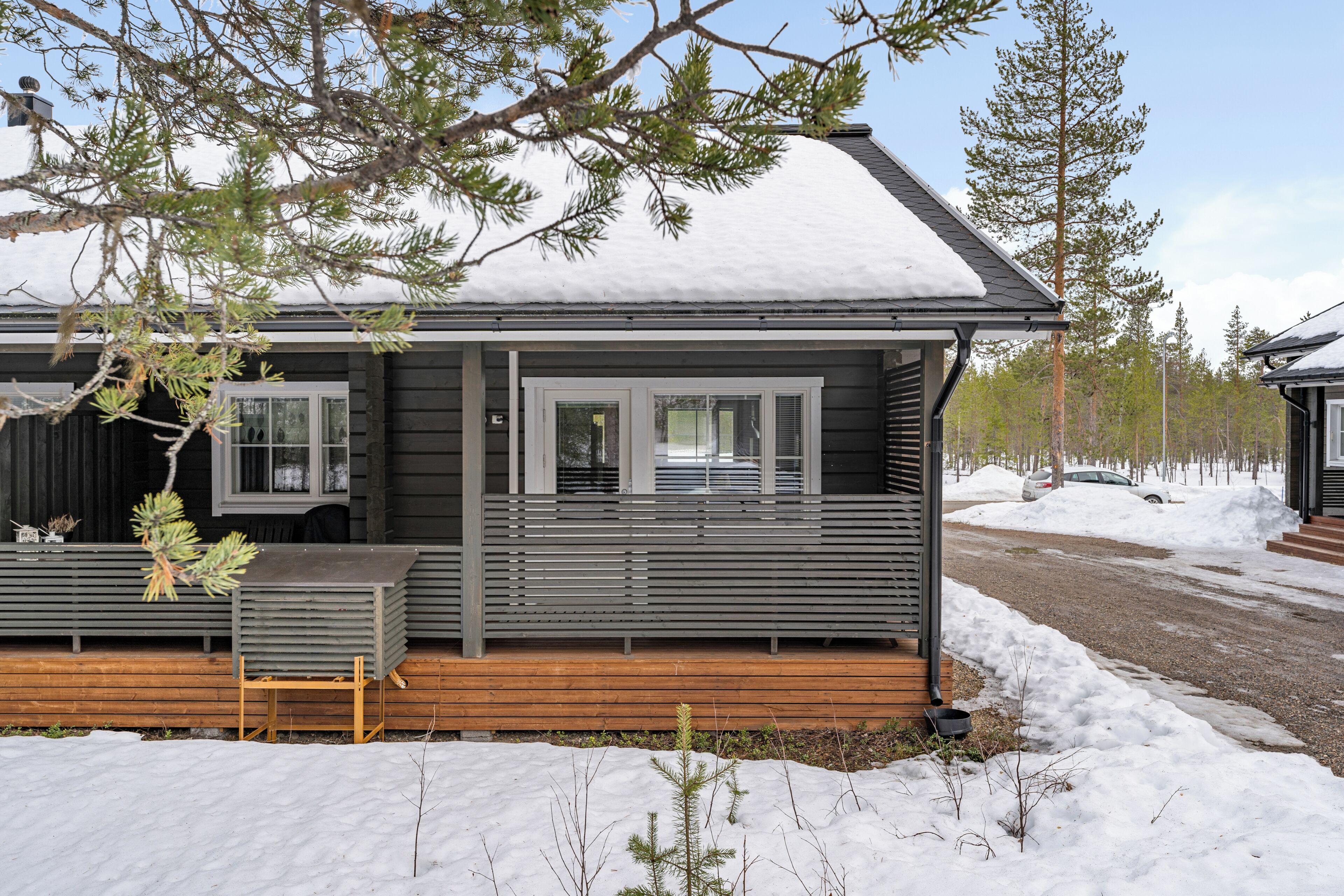 Voorkant van accommodatie