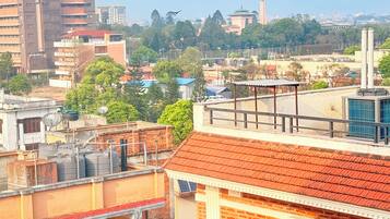 Uitzicht vanuit accommodatie