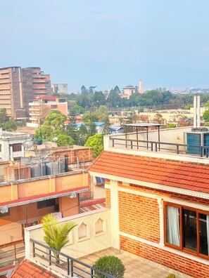Vista des de l'allotjament