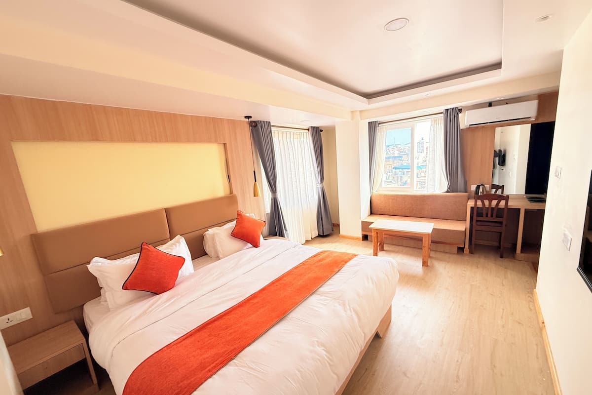 Superior dubbelrum - utsikt mot staden