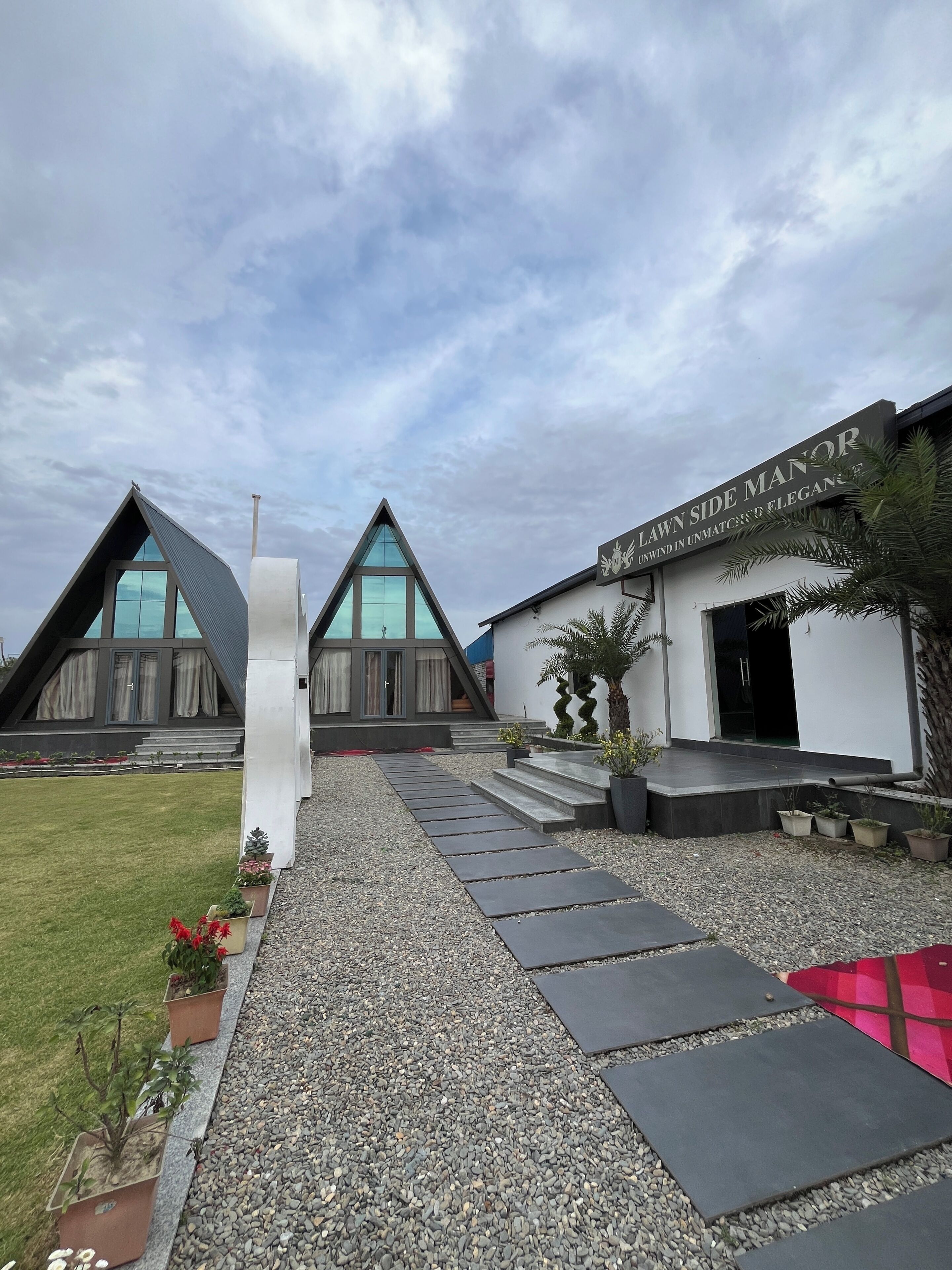 Overnatningsstedets område