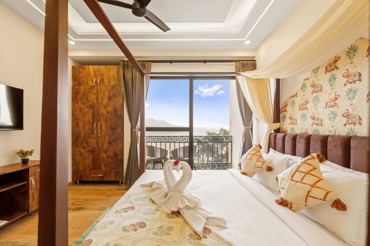 더블룸, 산 전망