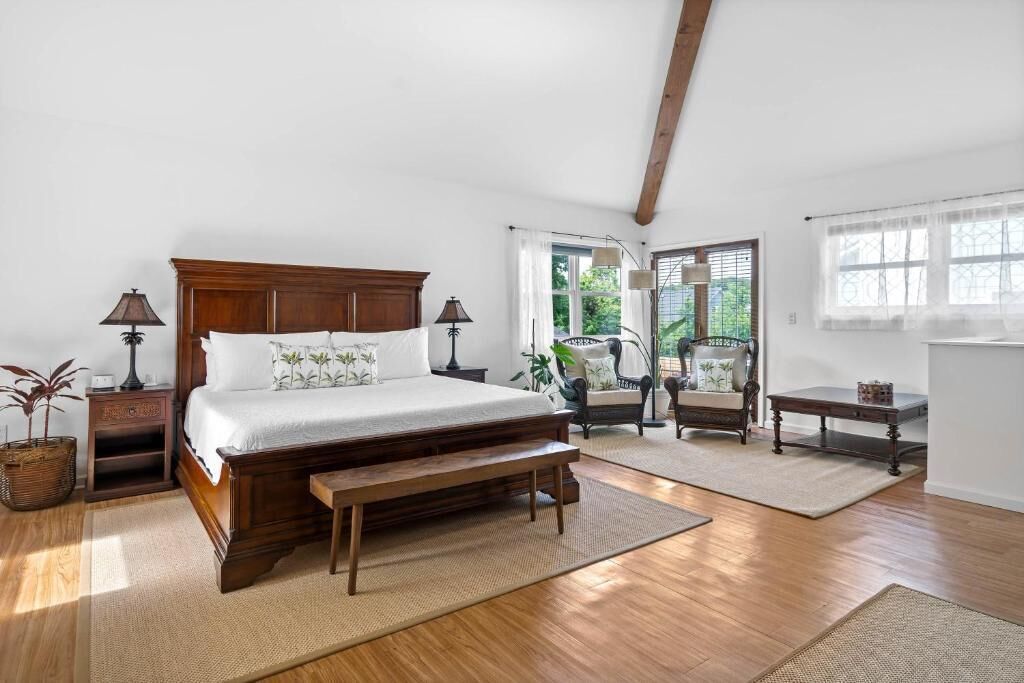 Deluxe-Doppelzimmer, Blick auf den Innenhof