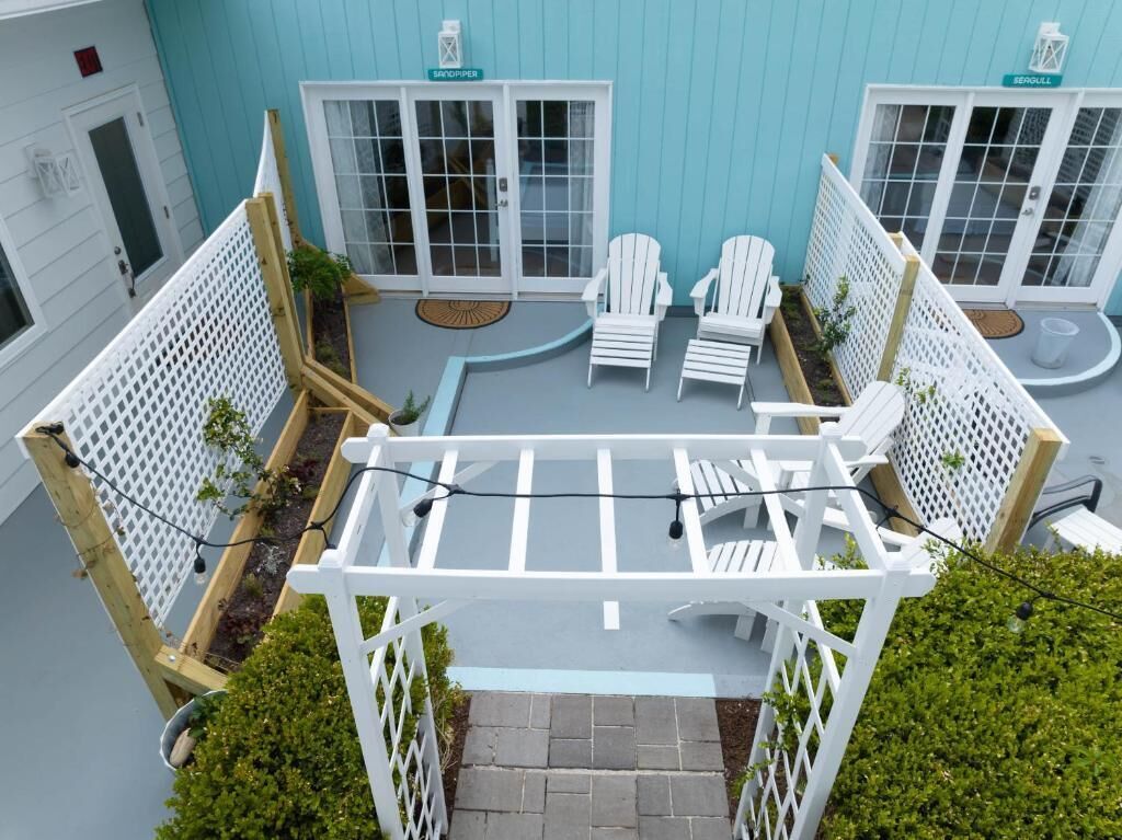 Habitación cuádruple superior, patio, vista al patio | Terraza o patio