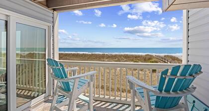 Dog Friendly-Sandy Dunes-Sleeps 6-3br/2b-Oceanfront-WIFI