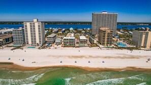 On the beach - Gulf view 2BR w/ 2 pools, direct beach & lagoon access (Gulf Shores)