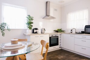 Private kitchen - Stylish 2BR Unit Near Glenelg South Beach & Cafés (Glenelg South)