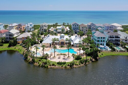 Corner Condo #141 with Ocean & Golf Course Views at Cinnamon Beach