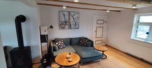 Living area - Listed captain's house on a garden plot close to the ground (Wieck auf Darß)