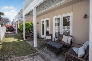 Terrace/patio - Spacious 3BR Getaway Short Walk to the Beach! (Panama City Beach)