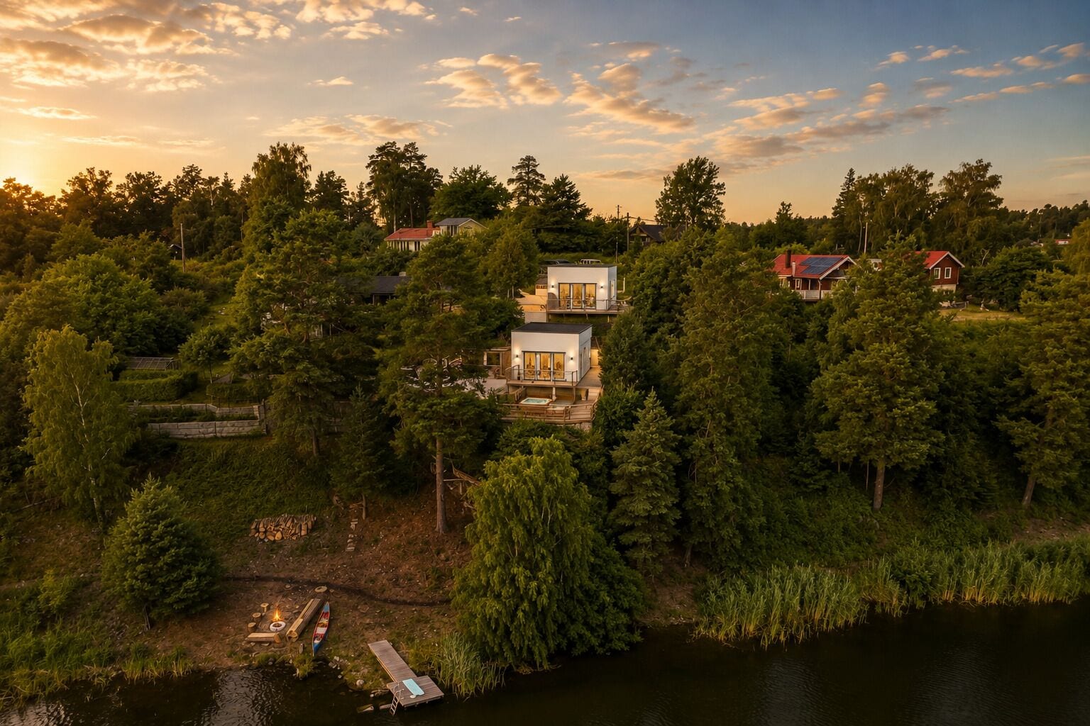 Deluxe Villa, 4 Bedrooms, Lake View | Iron/ironing board, WiFi (free)