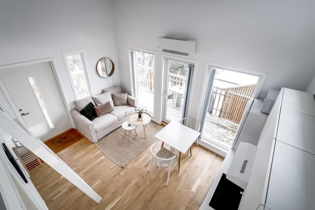 Villa Deluxe, 4 chambres, vue lac | Coin séjour