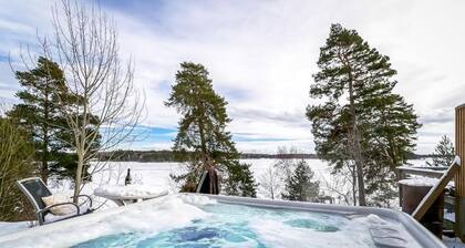 Two Lakefront Villas with Hot Tub & Dock