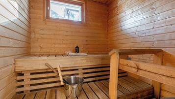 Hytte – comfort, 3 soverom, bakgårdsutsikt | Badstue