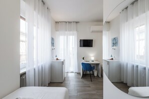 Casa geminada clássica, 1 quarto, vista para a cidade | Ferros/tábuas de passar roupa, Wi-Fi de cortesia