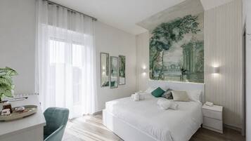 Townhouse Klasik, 1 Tempat Tidur King, pemandangan kota