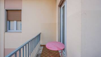 Townhouse Klasik, 1 kamar tidur, pemandangan kota | Teras/patio