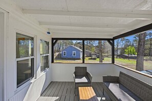 House, 2 Bedrooms | Terrace/patio - Peaceful Stay Near Wake Forest 2 Bedroom Home (Franklinton)