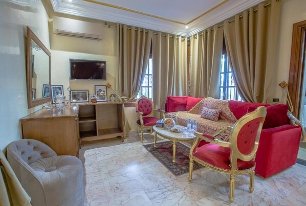 Living area - RIAD SEBTI (Fès)