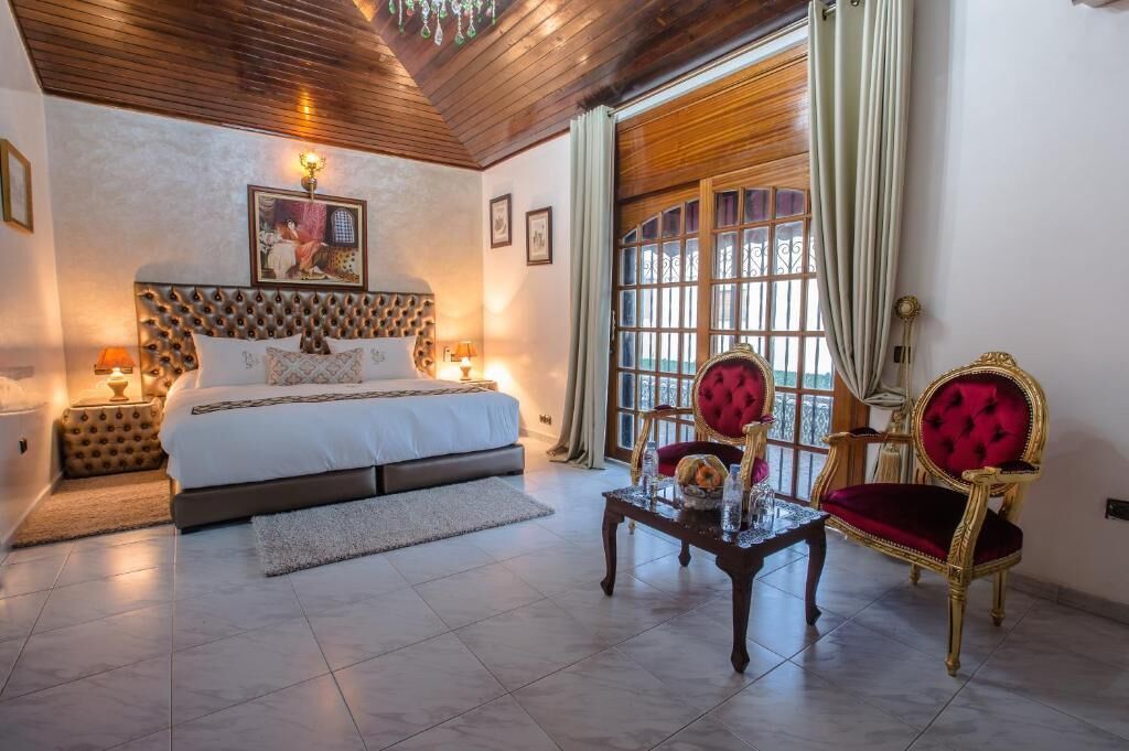 Suite, balkon, pemandangan kota