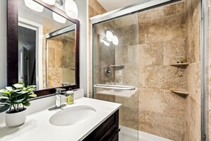 Hair dryer, towels, soap, toilet paper - 4BR Bio Hack Retreat: HTD Pool~Sauna~Hot Tub~Plunge (West Palm Beach)