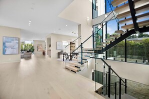 Luxury House, Multiple Beds, Pool Access, Pool View (Amestoy Modern) | Interior - Amestoy Modern: Stunning 4BR Estate With Theater & Gym (Encino)
