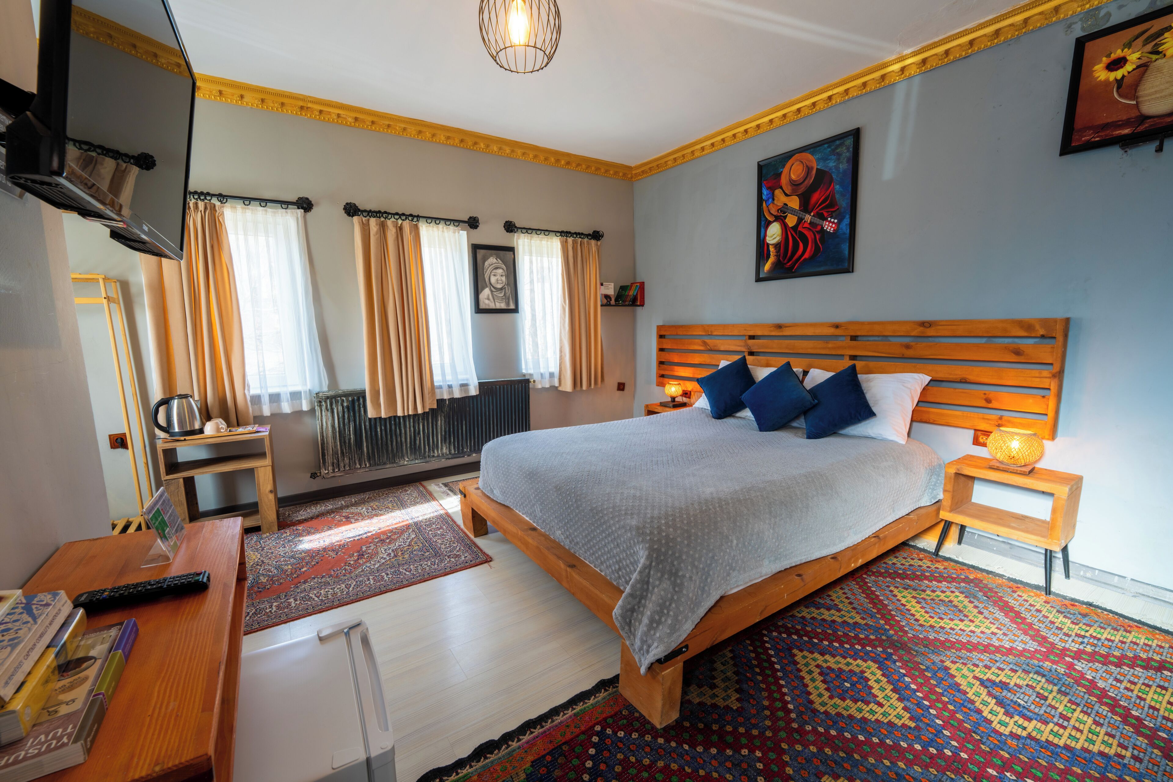 Dubbelrum - balkong - utsikt mot staden