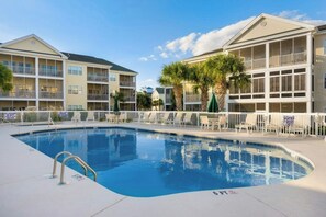 Pool - Ocean Keyes Seashore 4622 - Walk to Beach (North Myrtle Beach)