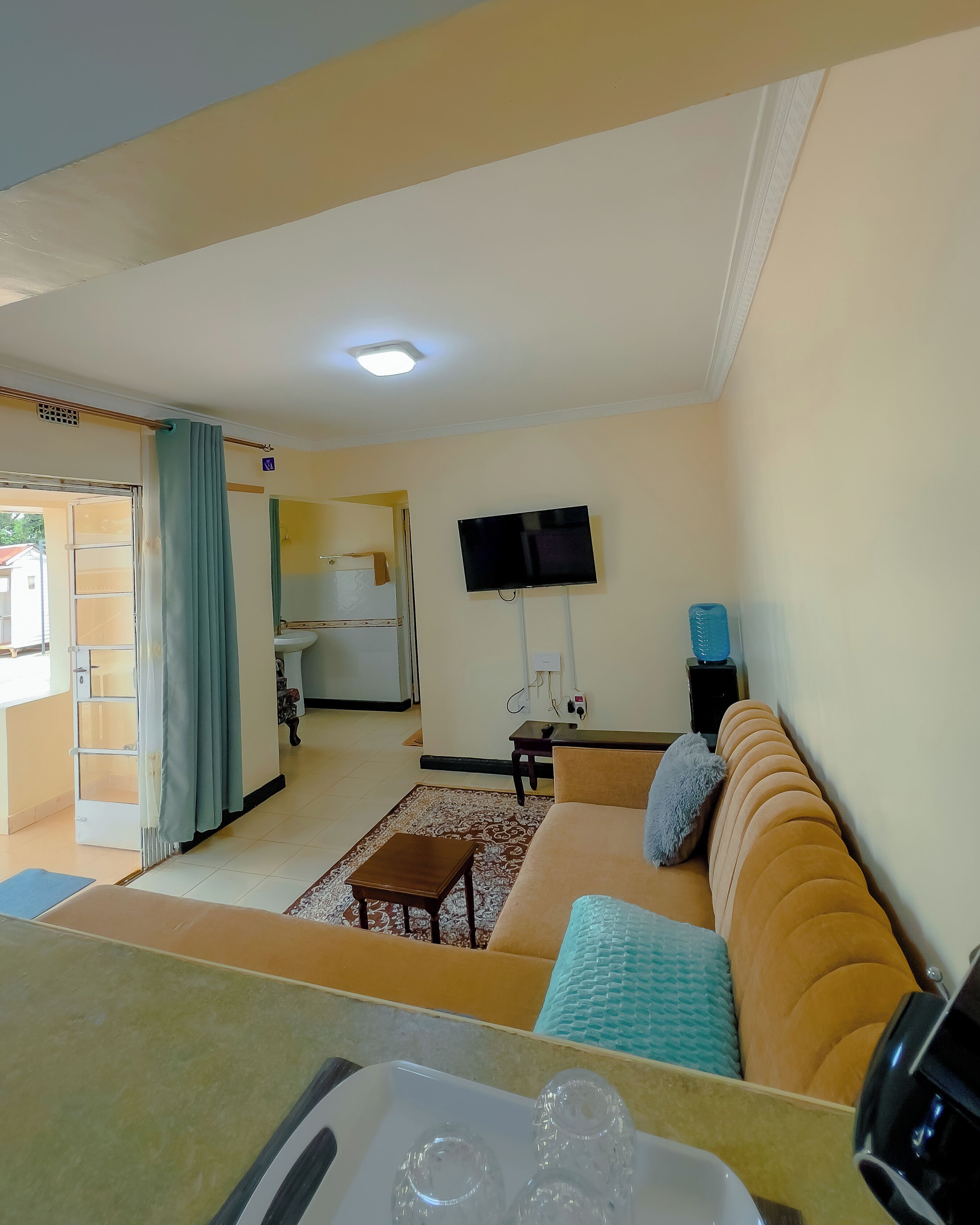 Apartment, Balcony, Garden View | Living area