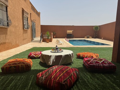 Villa with private heated pool