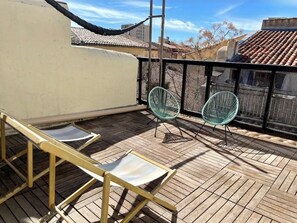 Terrace/patio - Charming Duplex Panier - Panoramic terrace & sea view (Marseille)