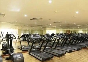 Fitness facility - Peaceful Studio l City Skyline View l IMPZ (Dubai)