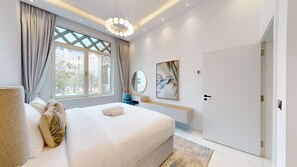 Iron/ironing board, WiFi, bed sheets - Chic 2 Bed l Sea Views l Palm Jumeirah Retreat (Palm Jumeirah)