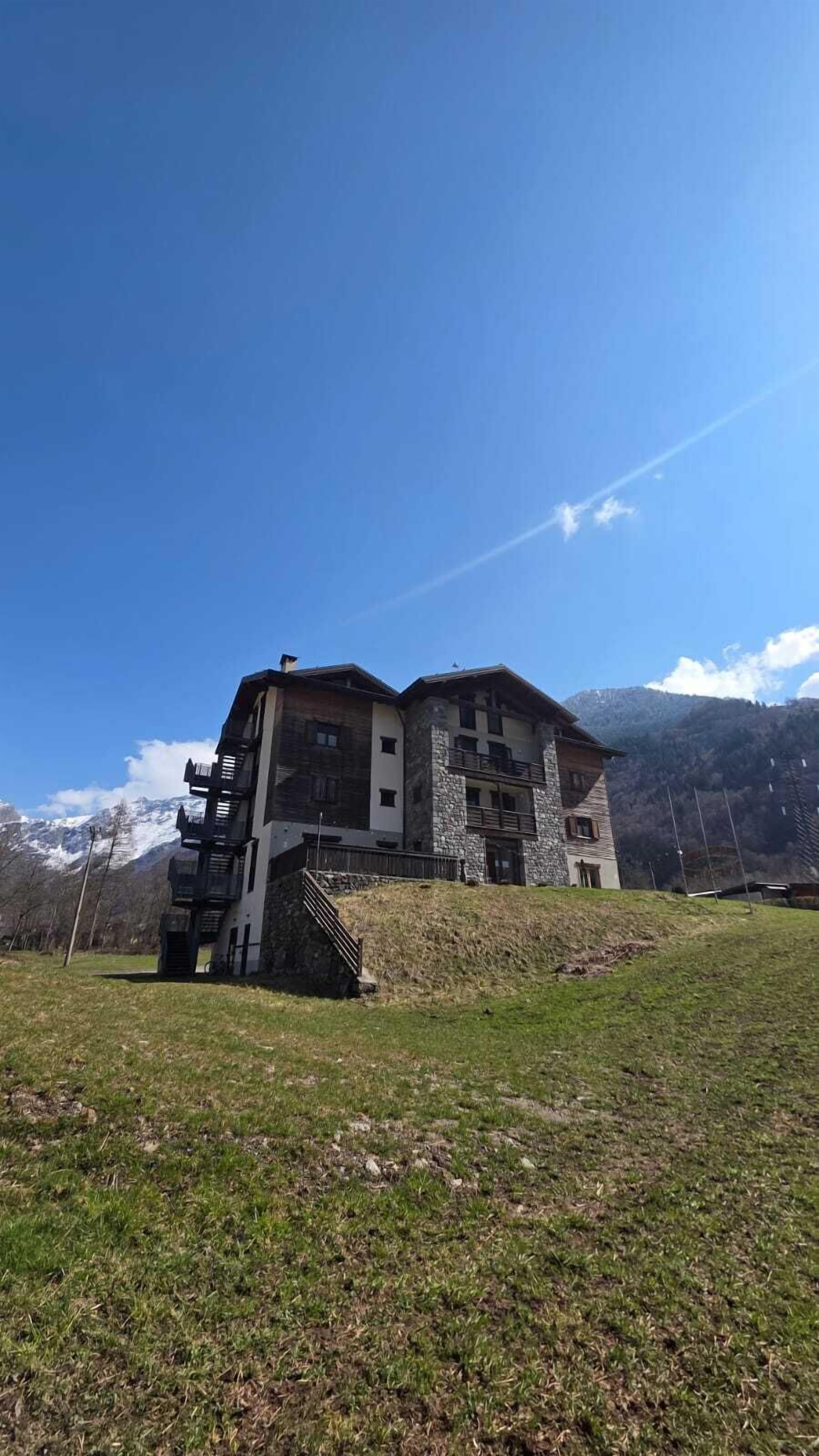 Façade de l’hébergement