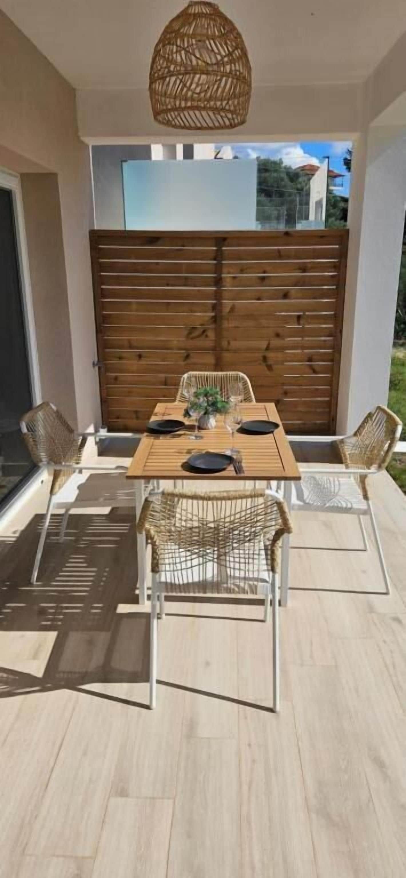 Apartment, Patio, Pool View | Outdoor dining