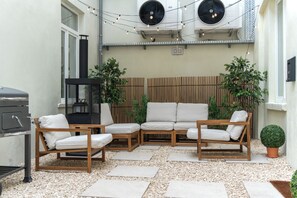 Terrace/patio - Vandenbranden Suites - Elegance & Comfort in the heart of the city (Bruxelles)