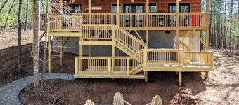 Black Bear Cabin - On 4 Acres -  Murphy, NC - Sleeps 6 - Jacuzzi