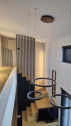 Dupleks Eksklusif, Bebas Asap Rokok, pemandangan kota | Interior