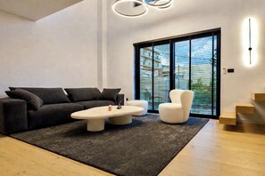 Living area - KALVOKORESI 16 I PREMIUM APARTMENTS (Chios)