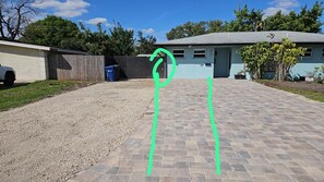 Enceinte de l’hébergement