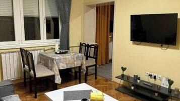 Smart-tv och ett filmbibliotek
