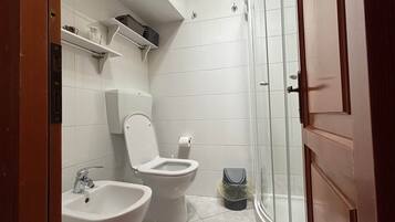 Shower, hair dryer, bidet