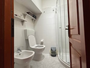 Shower, hair dryer, bidet, towels - Il Grifo Apartment (Vernazza)