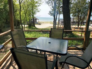 Outdoor dining - The Beach Shack at Sauble Beach! (Sauble Beach)