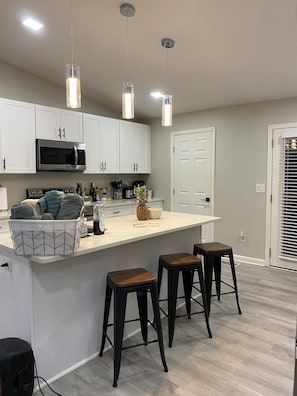 Private kitchen - The Blue House on the Block (Atlanta)