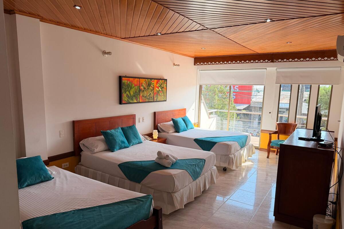 Chambre Familiale, balcon