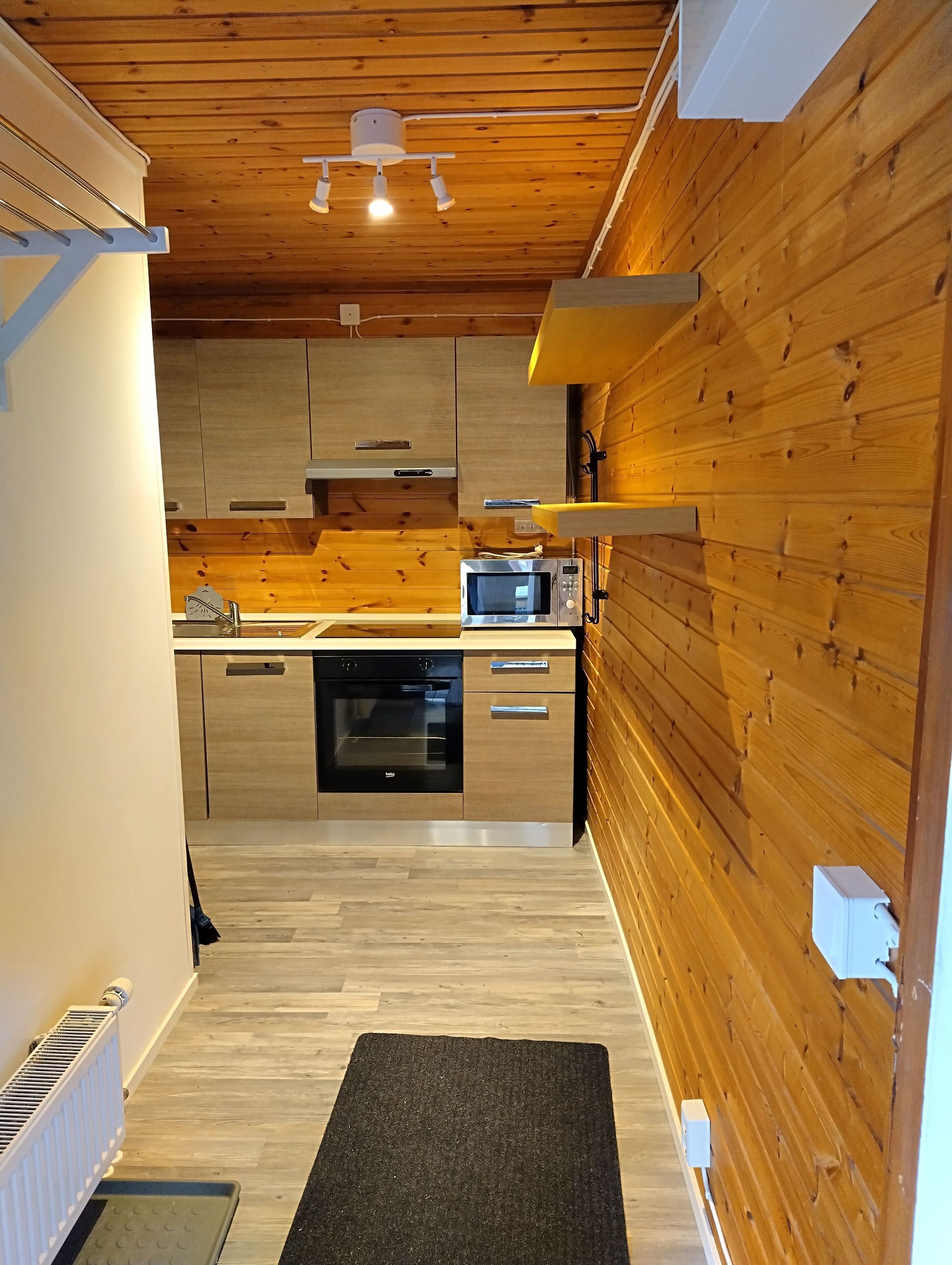 Ferienhütte, 1 Schlafzimmer, Balkon, Gartenblick | Eigene Küche