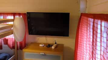 Cabana, 1 quarto, sacada, vista para o jardim | Comodidades do quarto