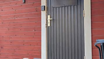 Baita, 1 camera da letto, balcone, vista giardino | Terrazza/patio