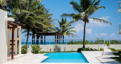 Family-friendly and beachfront Condo offering a breathtaking view of the ocean.